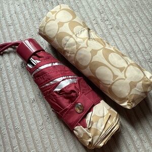 Coach Uv Protection Mini Umbrella
